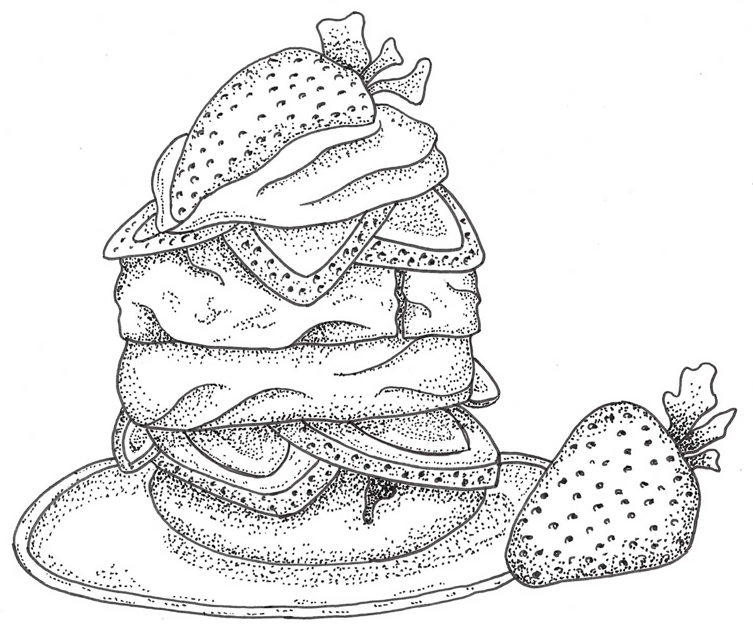 Strawberry Shortcake illustration